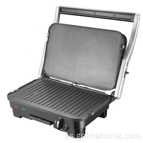 Parrilla grande de tamaño desmontable para lavavajillas Caja fuerte con placa reversible Dos laterales con parrilla eléctrica Pan Air Fryer Grill Brill